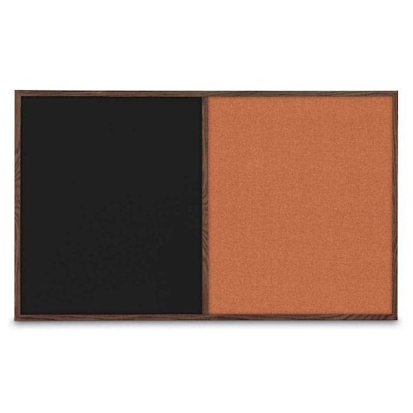 Single Door Radius Corkboard, 36"x36", Sat, UV7002RC-SATIN-CLOUD